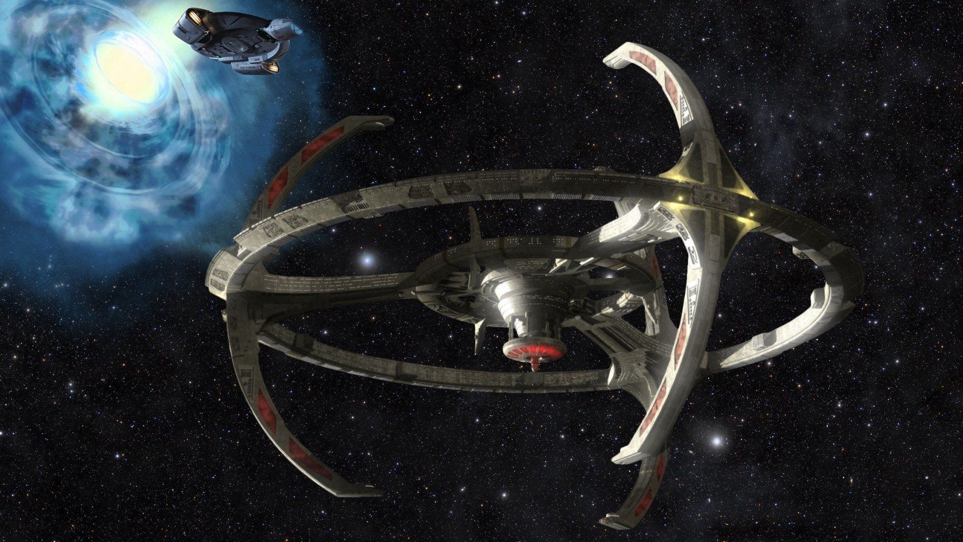 Stazione spaziale Deep Space Nine, 1920x1080 Full HD 1080p, PC Desktop