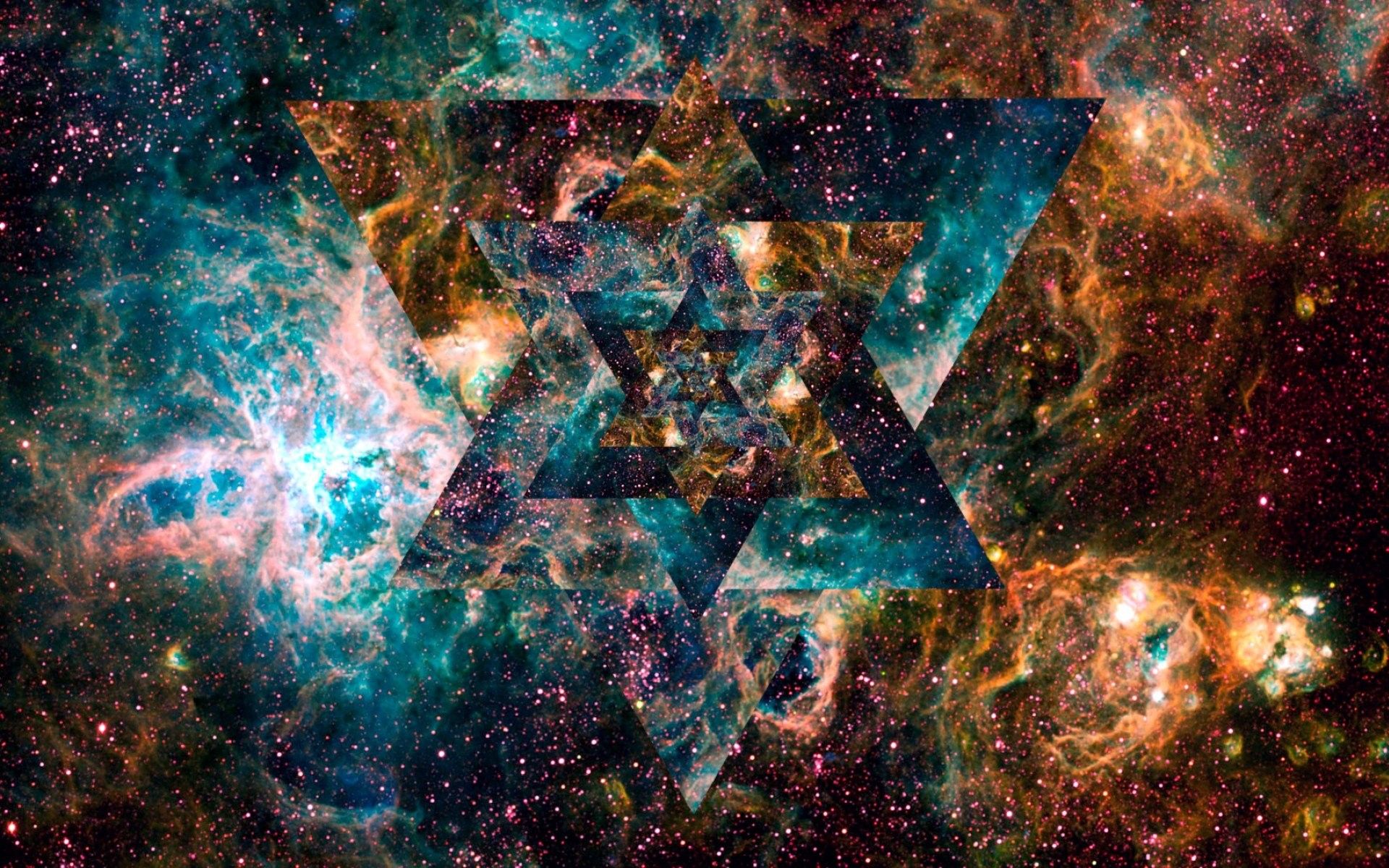 Stella psichedelica su nebulosa spaziale, 1920x1200 Full HD+ WUXGA, Desktop