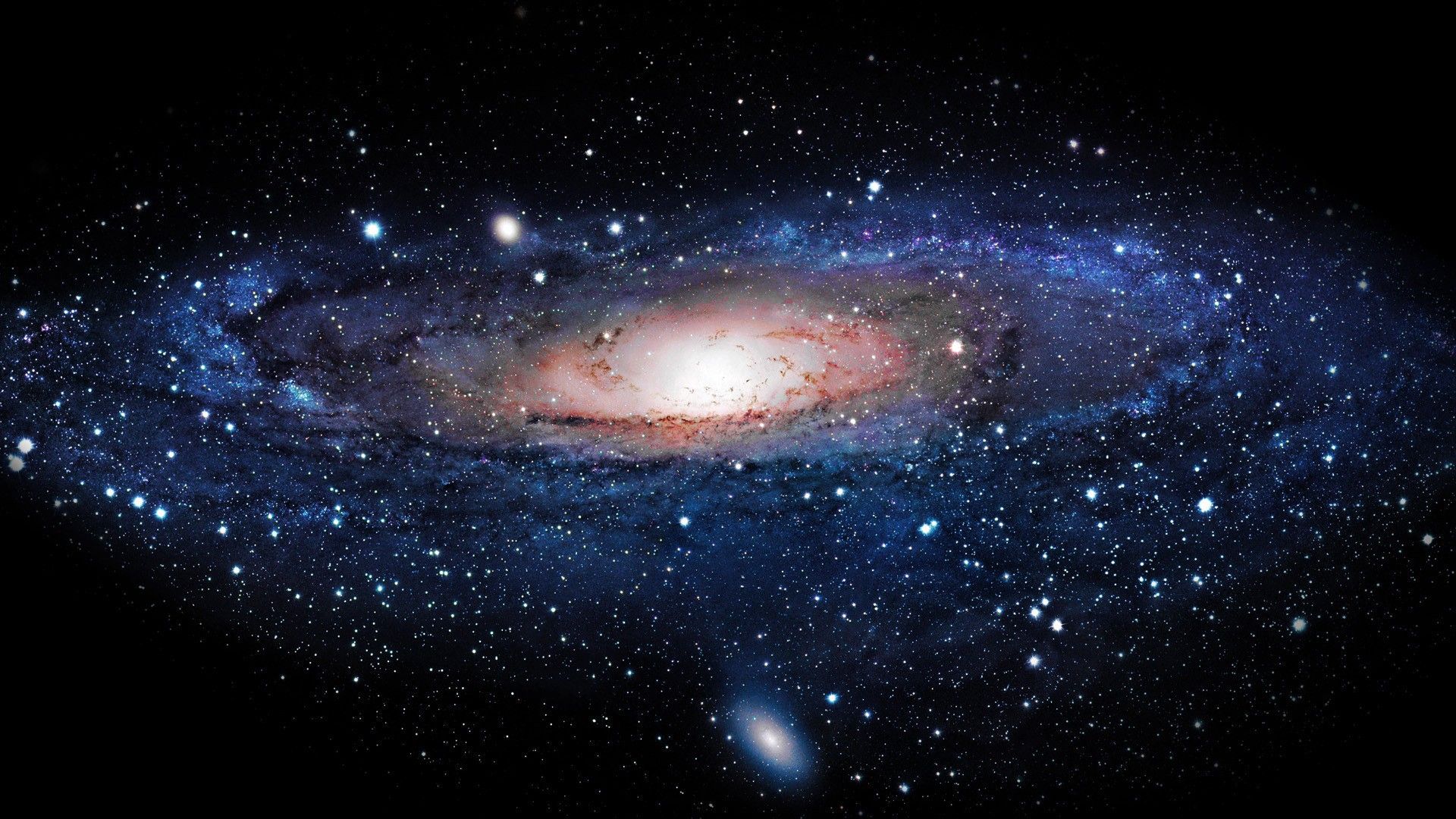 Galassia spirale spazio profondo, 1920x1080 Full HD 1080p, PC Desktop