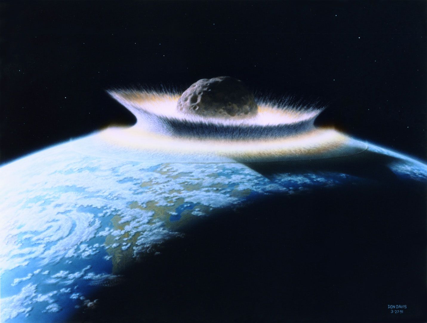 Asteroide impatto sulla Terra, 1431x1083 720p, Laptop