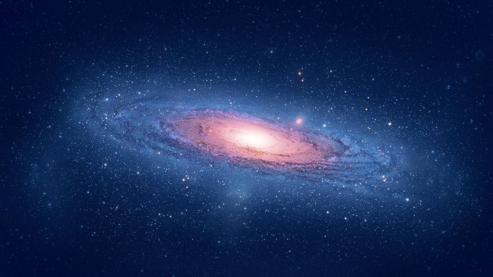 Galassia a spirale nello spazio, 1920x1080 Full HD 1080p, Laptop