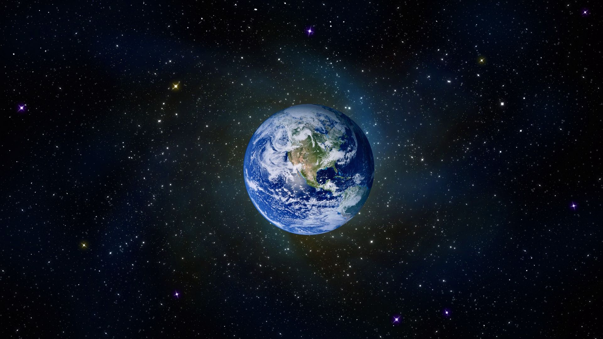 Pianeta Terra nello spazio, 1920x1080 Full HD 1080p, PC