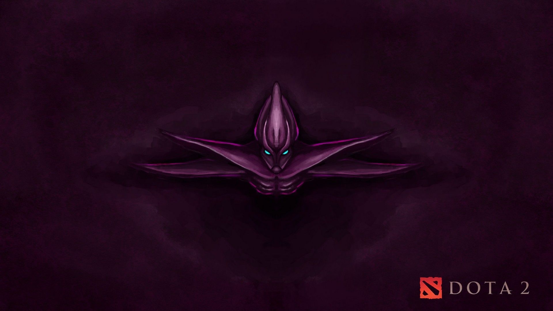 Spectre maschera viola Dota 2, 1920x1080 Full HD, Desktop