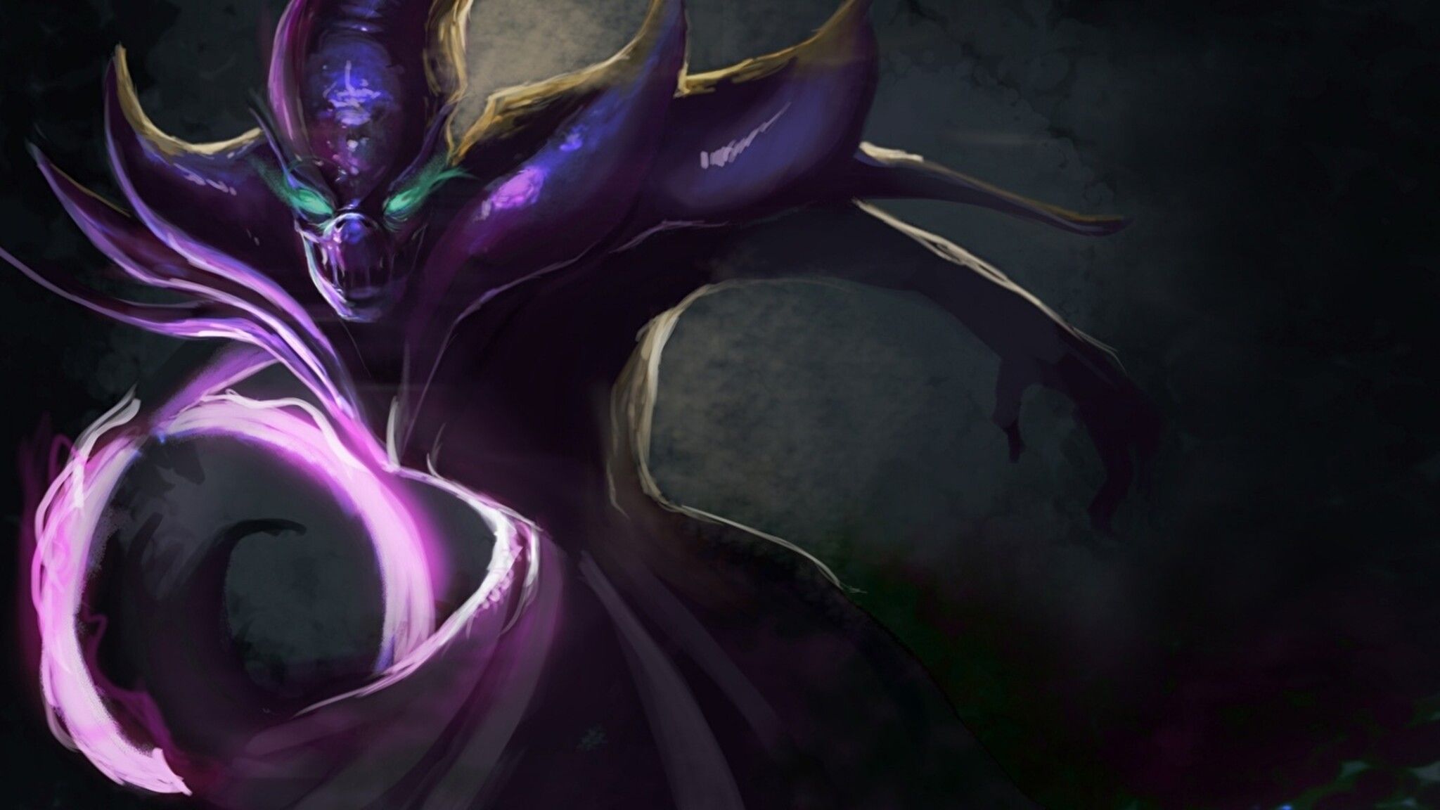Spectre Dota 2 viola scuro, 2048x1152 2K, Desktop