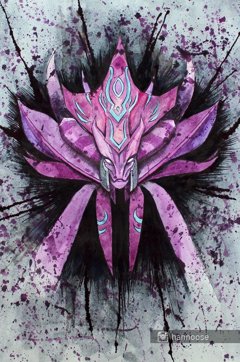 Spectre viso Dota 2 viola, 800x1203 Verticale, Telefono