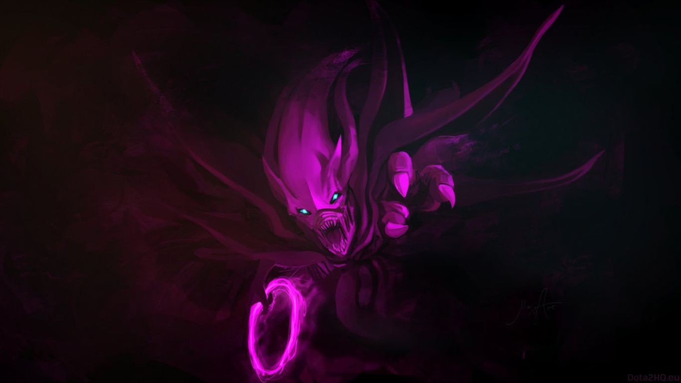 Spectre viola Dota 2, 1366x768 720p, Laptop