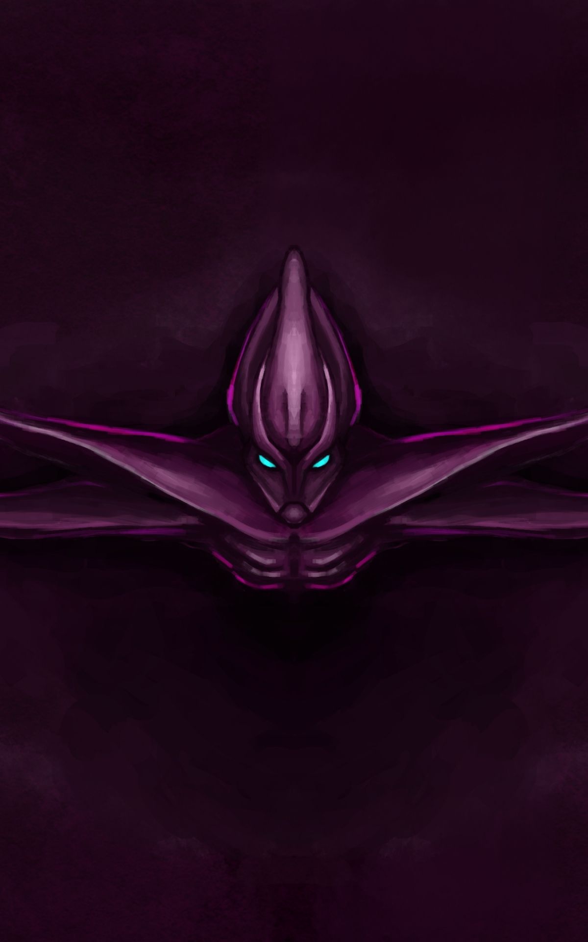 Spectre Dota 2 viola scuro, 1200x1920 Full HD Verticale, Smartphone