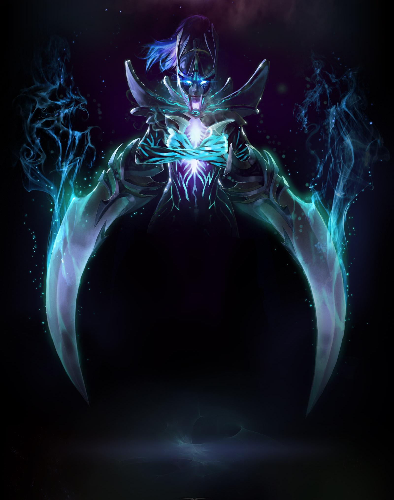 Spectre Dota 2, lame spettrali, 1600x2029 Verticale, Mobile