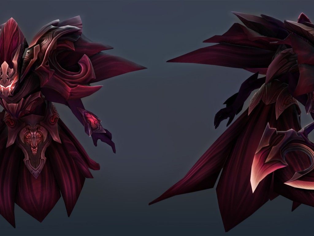 Spectre Dota 2 personaggio rosso, 1024x768 HD, PC