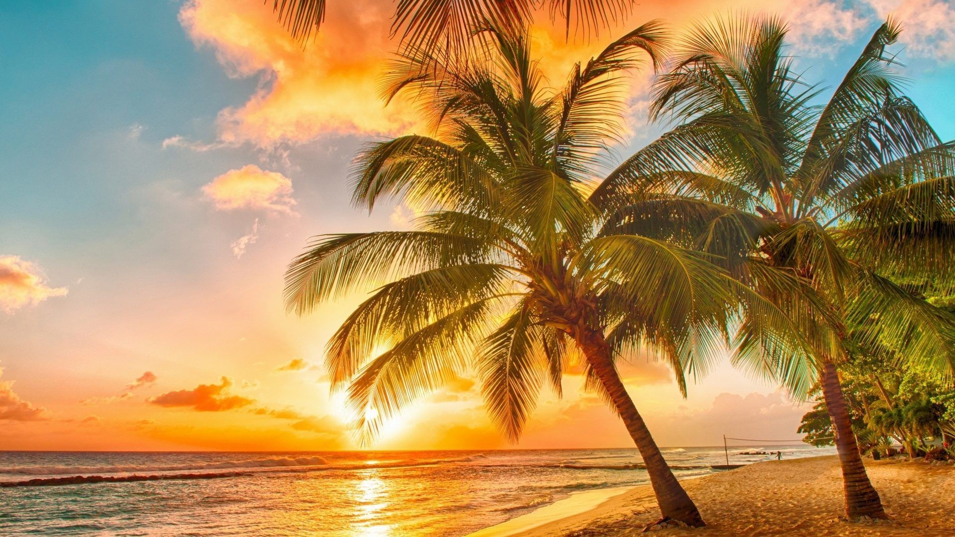 Tramonto su spiaggia, 1920x1276 WUXGA, PC