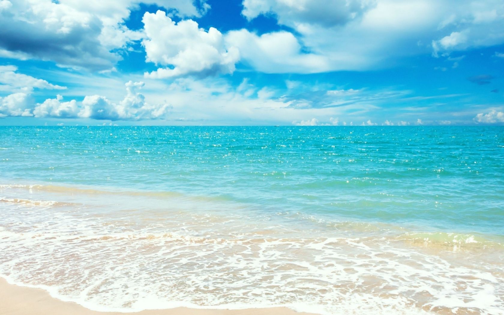 Spiaggia con mare turchese, 1680x1050 HD, Desktop