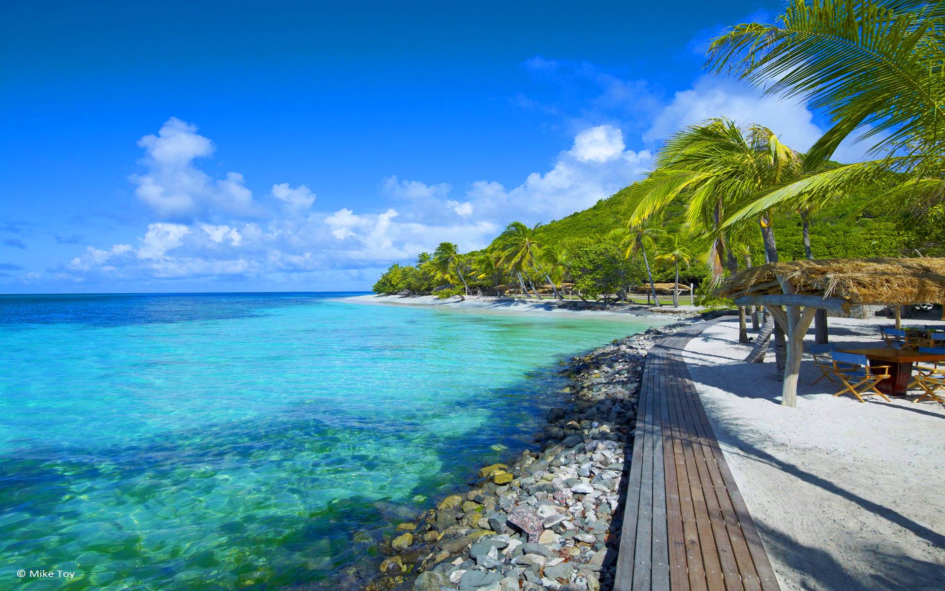 Spiaggia caraibica acqua turchese, 1920x1200 Full HD+ WUXGA, PC