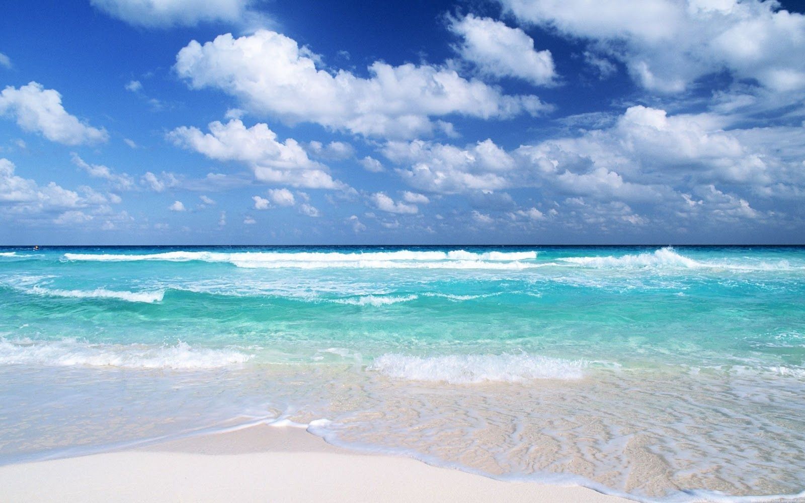 Spiaggia caraibica acqua turchese, 1600x1000 HD Ready, PC