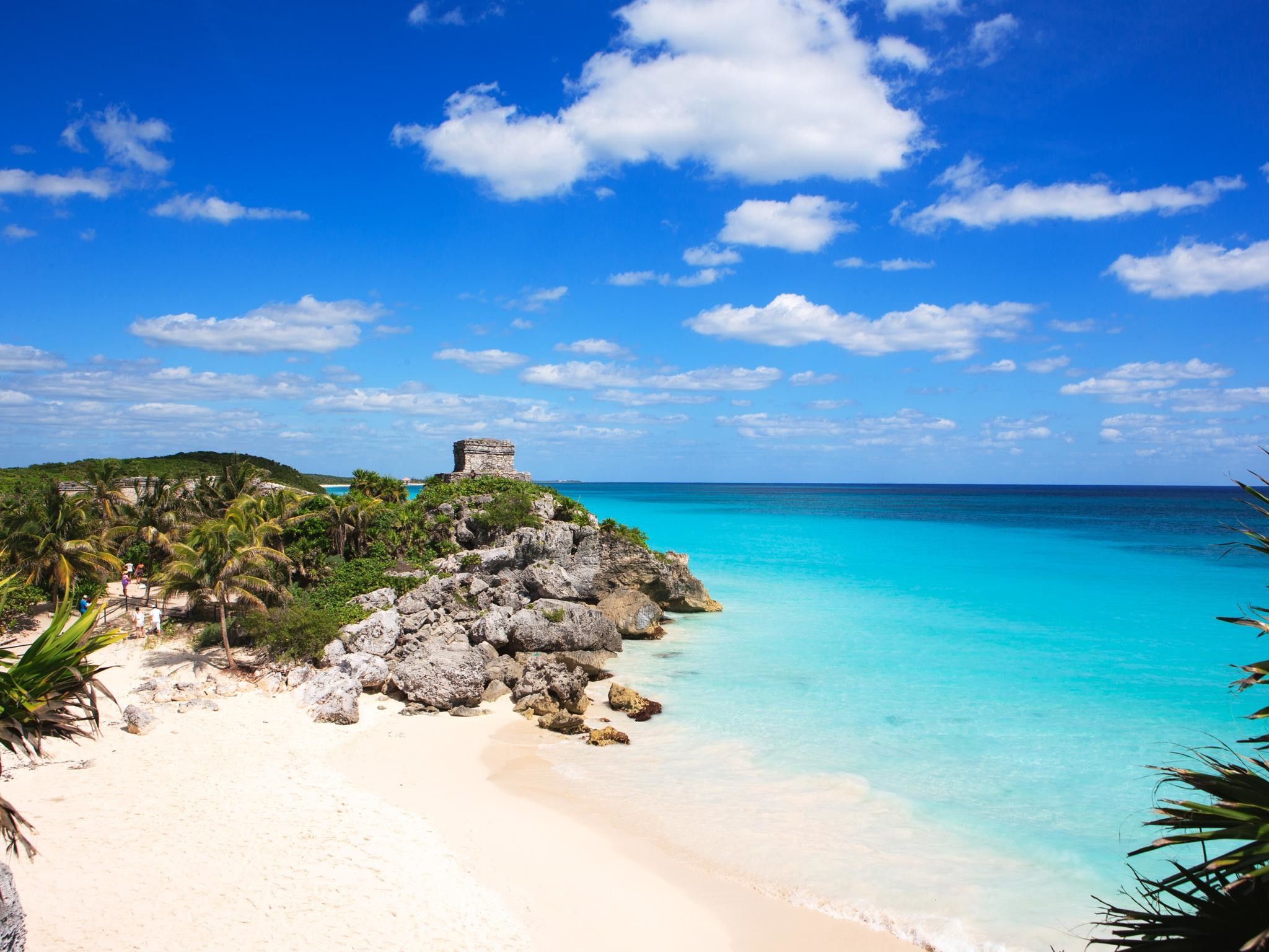 Rovine Tulum spiaggia messicana, 2048x1536 Hi-Res, Laptop