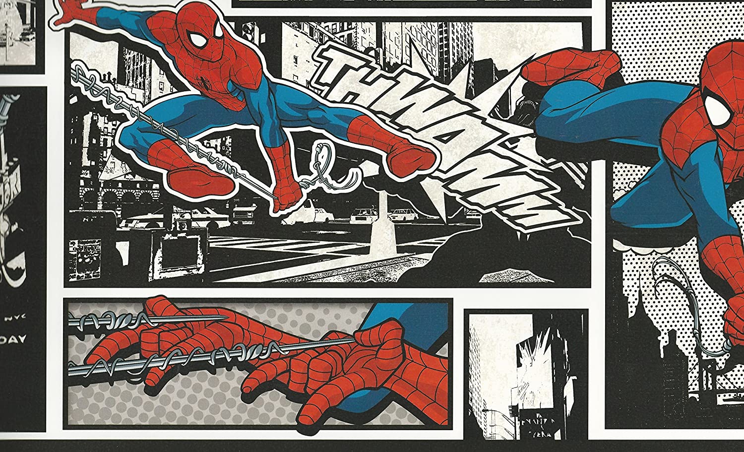 Spider-Man fumetto bianco nero, 1500x911 HD, Desktop