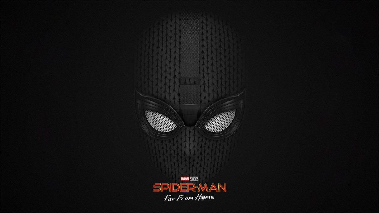 Spider-Man maschera bianco e nero, 1280x720 HD, Desktop