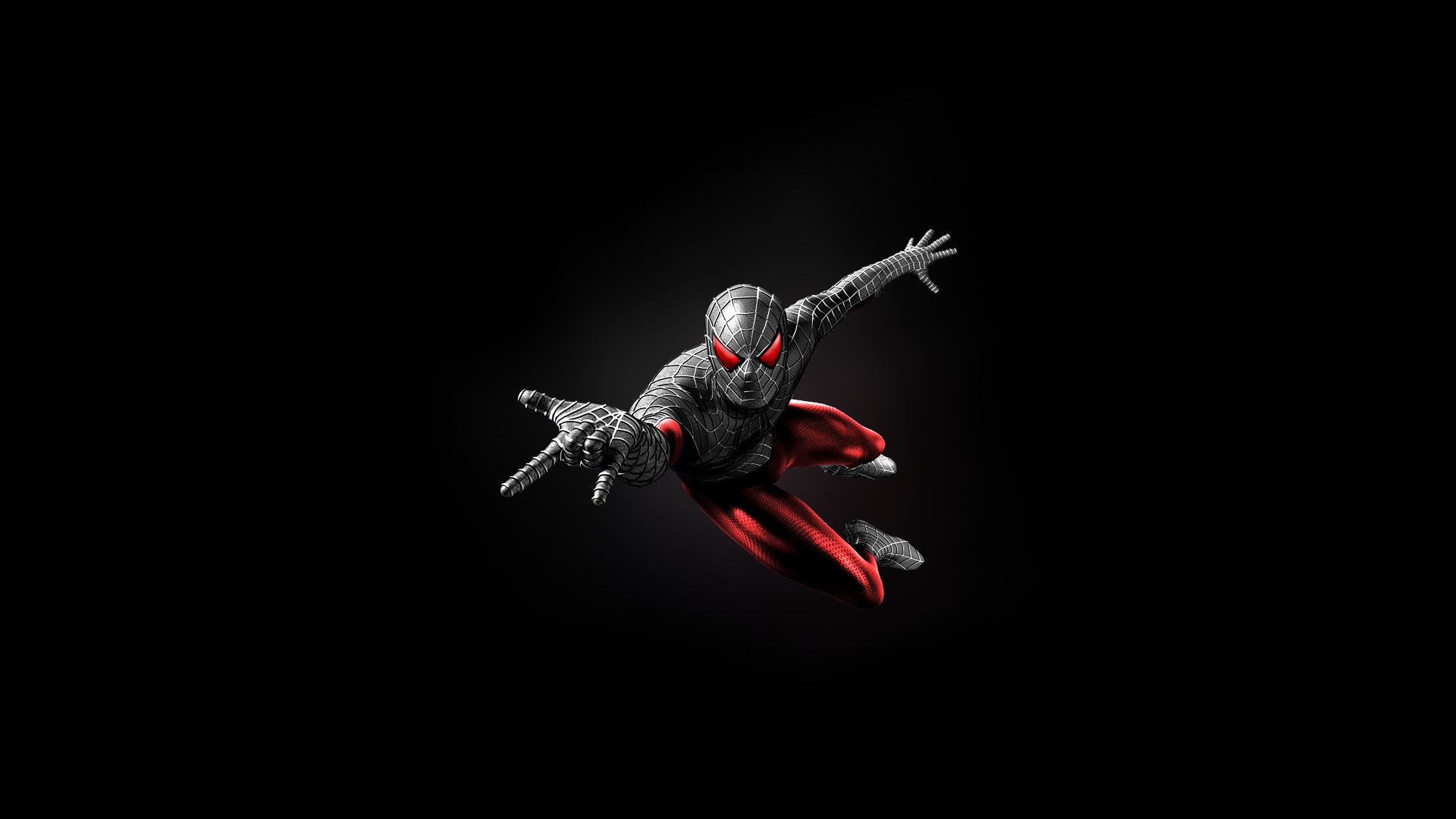 Spider-Man tuta stealth nero, 1920x1080 Full HD, PC