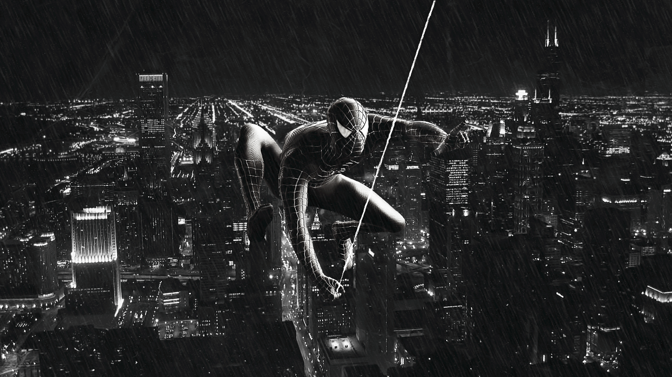 Spider-Man su ragnatela città, 1366x768 HD, PC Desktop