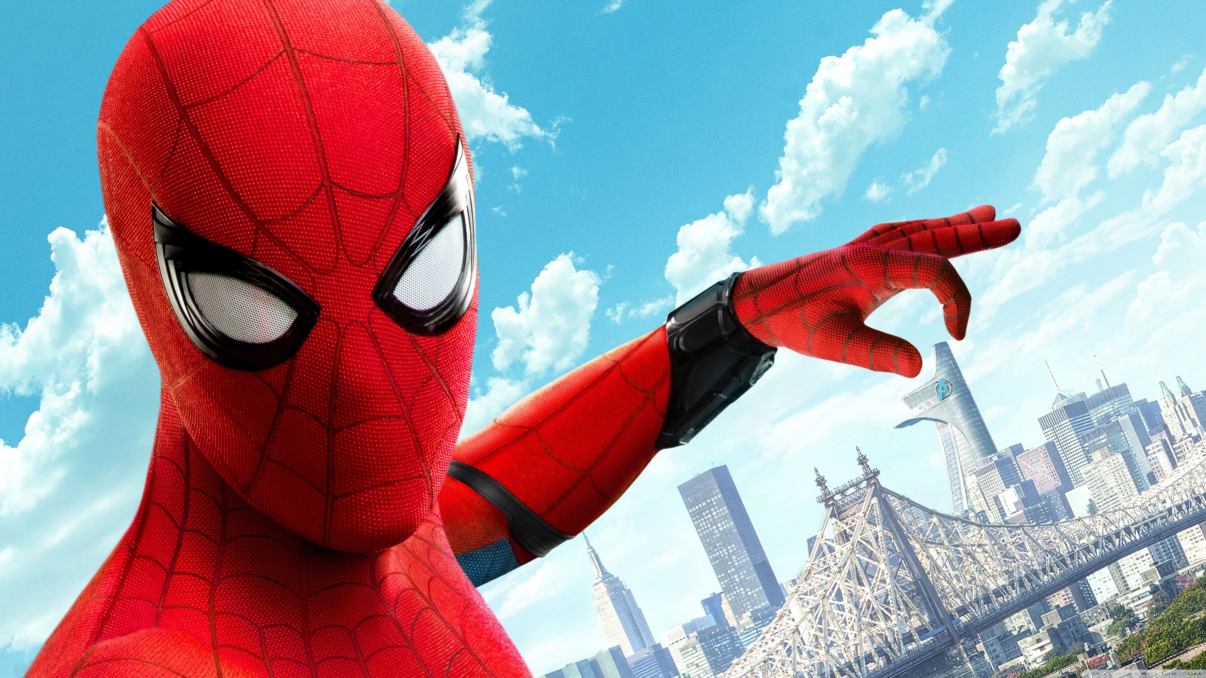 Spider-Man su città, 3840x2160 4K, PC Desktop