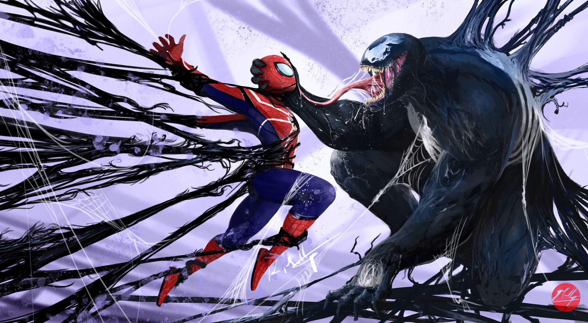 Spider-Man contro Venom, 1965x1080 Full HD, Laptop