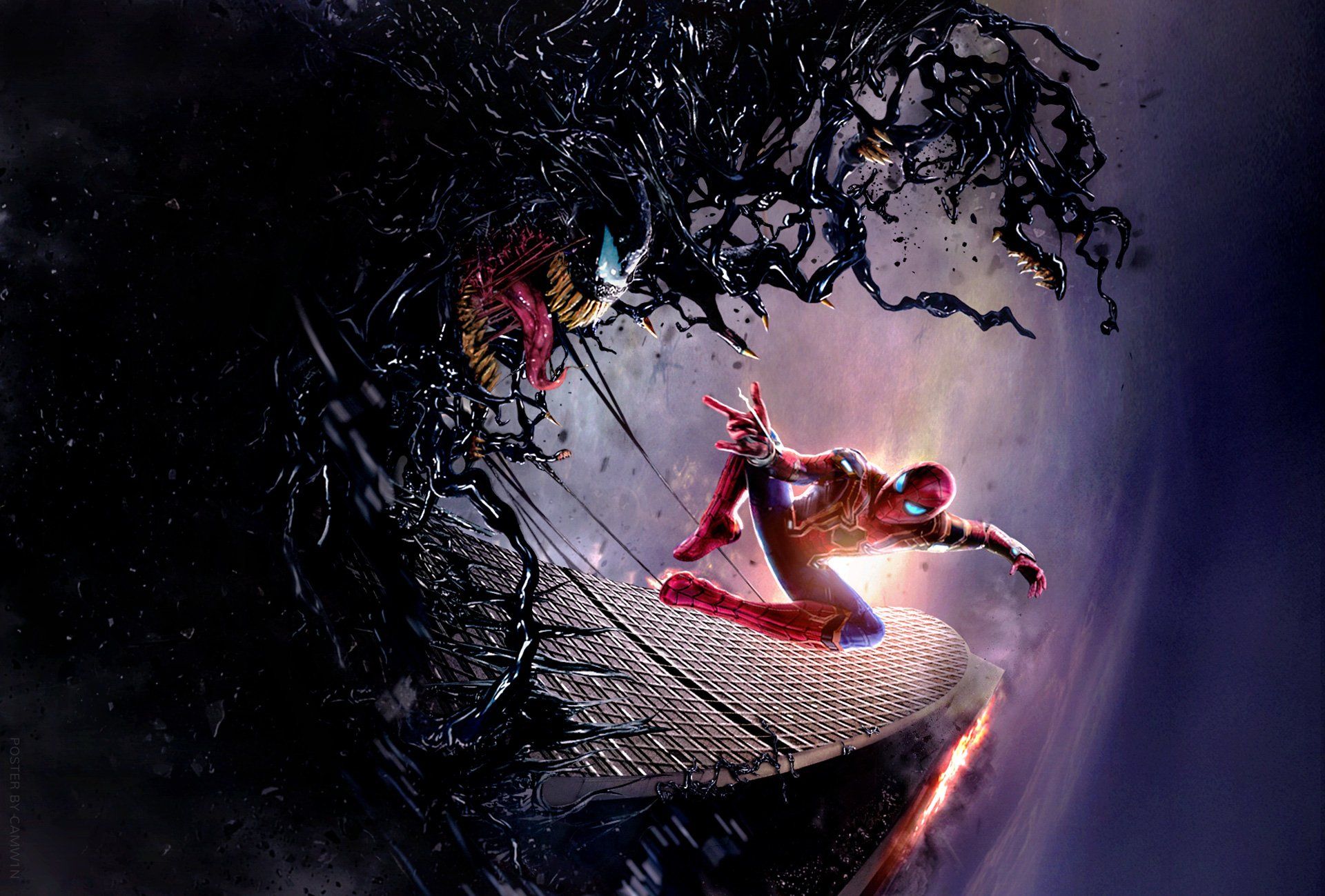 Spider-Man contro Venom, 1920x1299 Full HD+, Desktop
