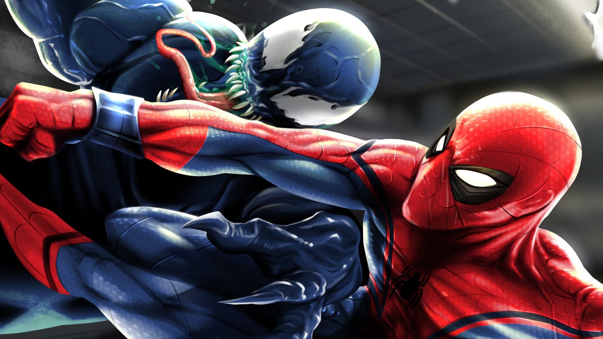 Spider-Man contro Venom, 1920x1080 Full HD 1080p, PC Desktop