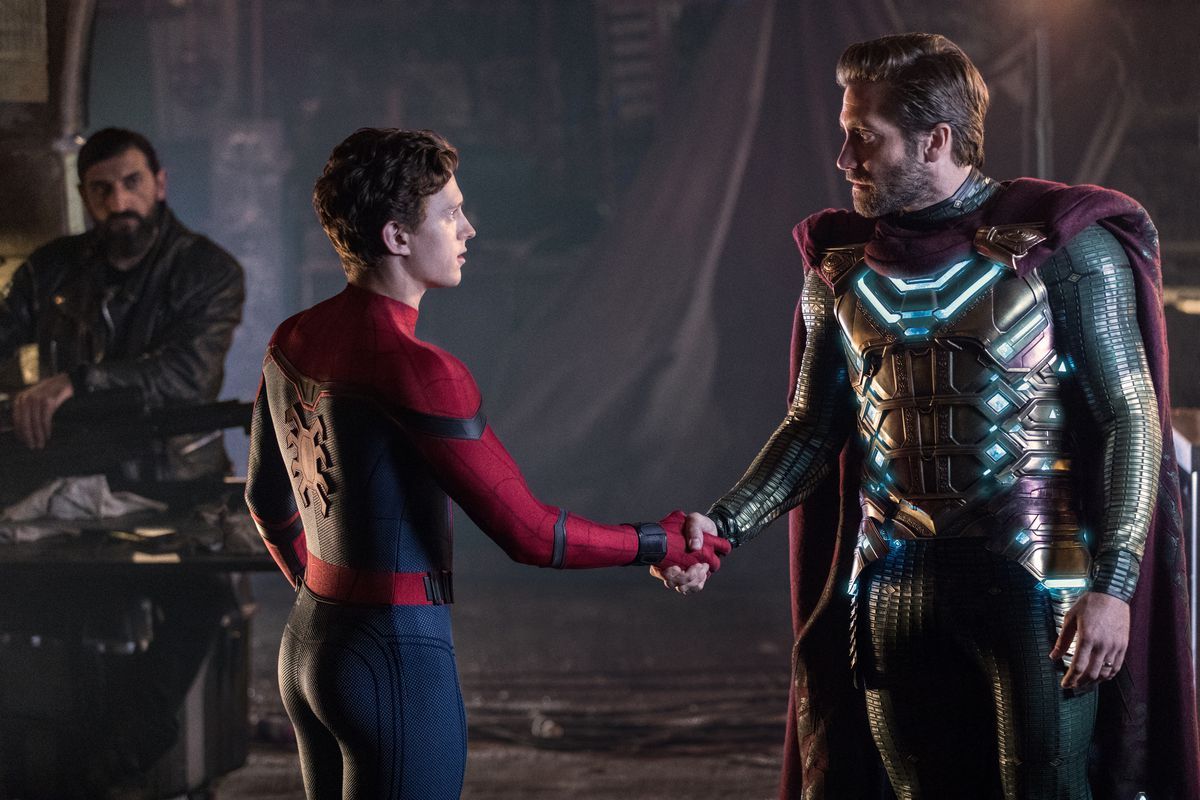 Spider-Man e Mysterio stretta mano, 1200x800 HD, PC