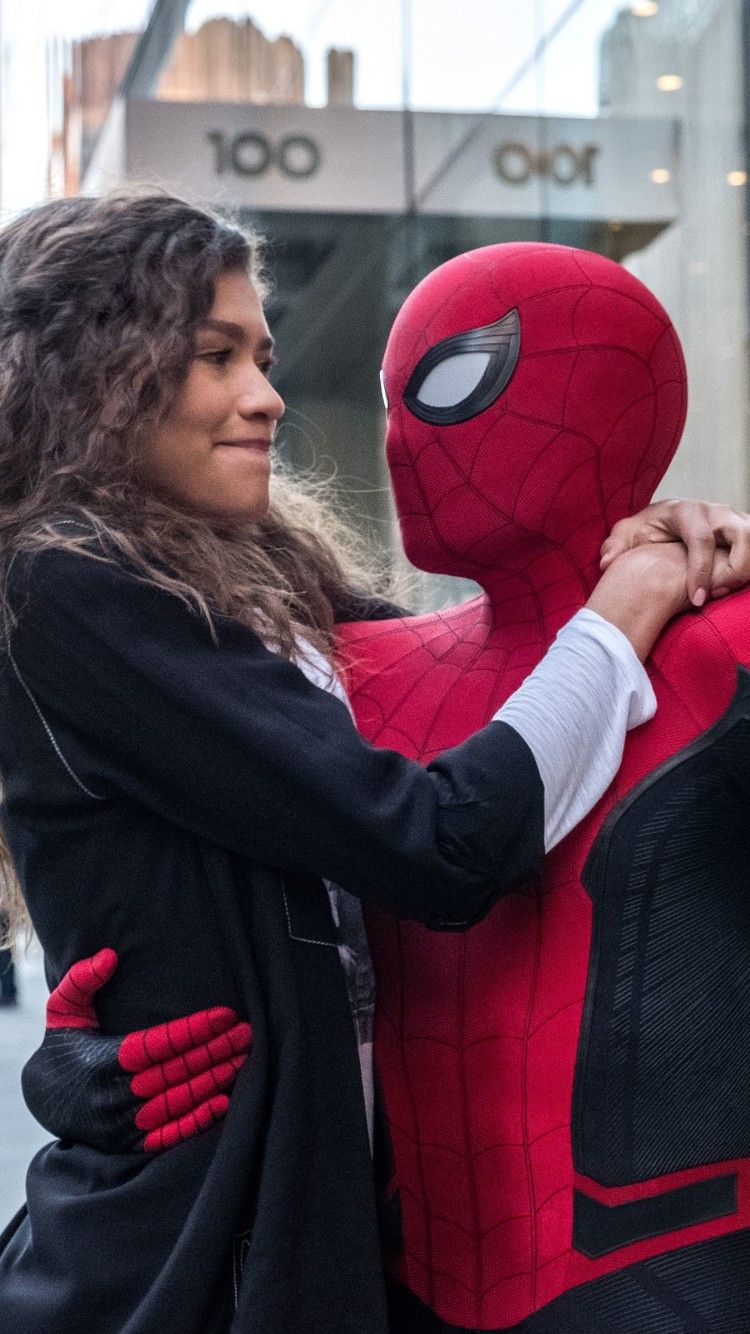Spider-Man e MJ Far From Home, 750x1334 Full HD Verticale, Smartphone