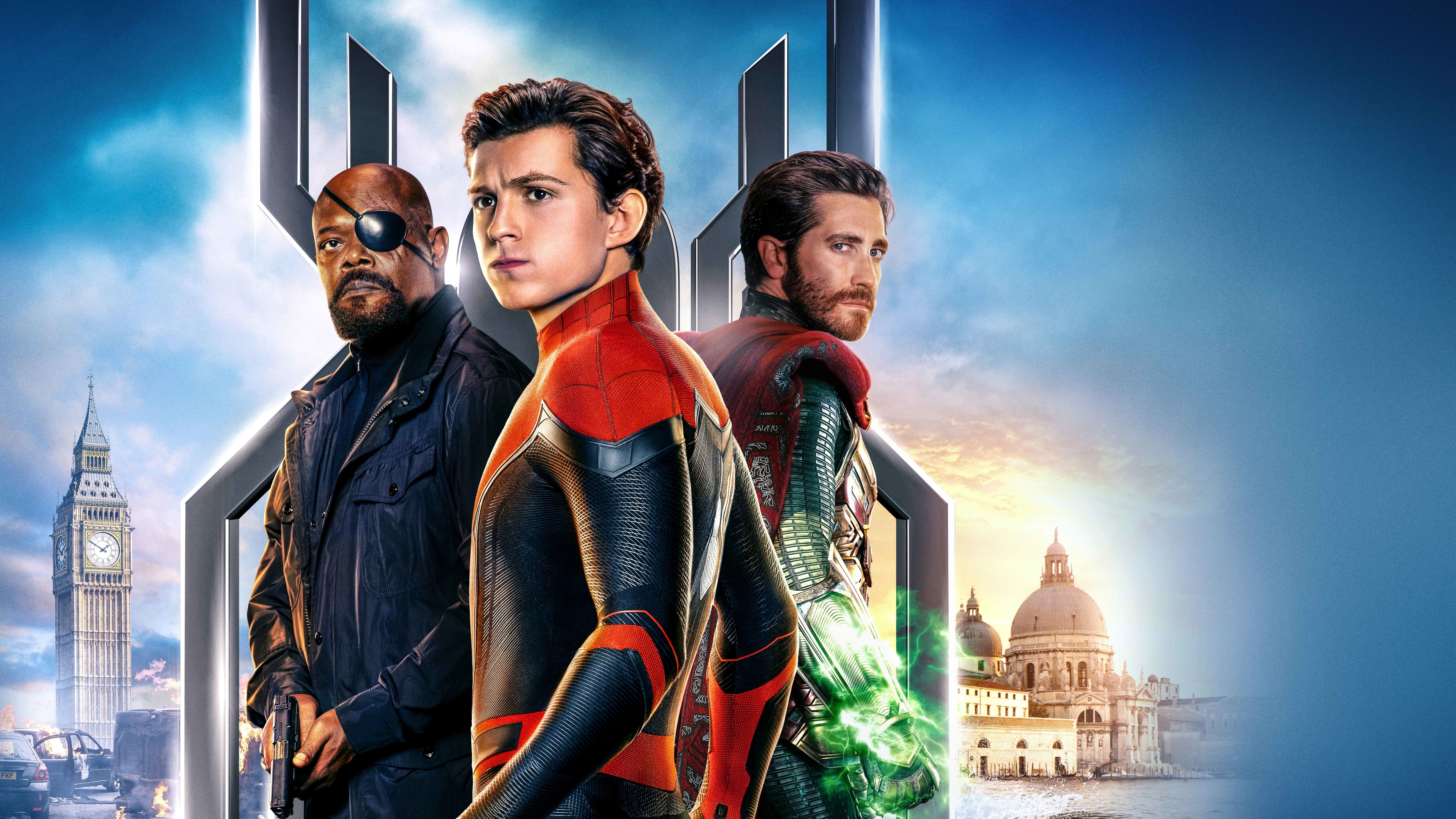 Spider-Man Far From Home poster, 7680x4320 4K Ultra HD, Smart TV 4K