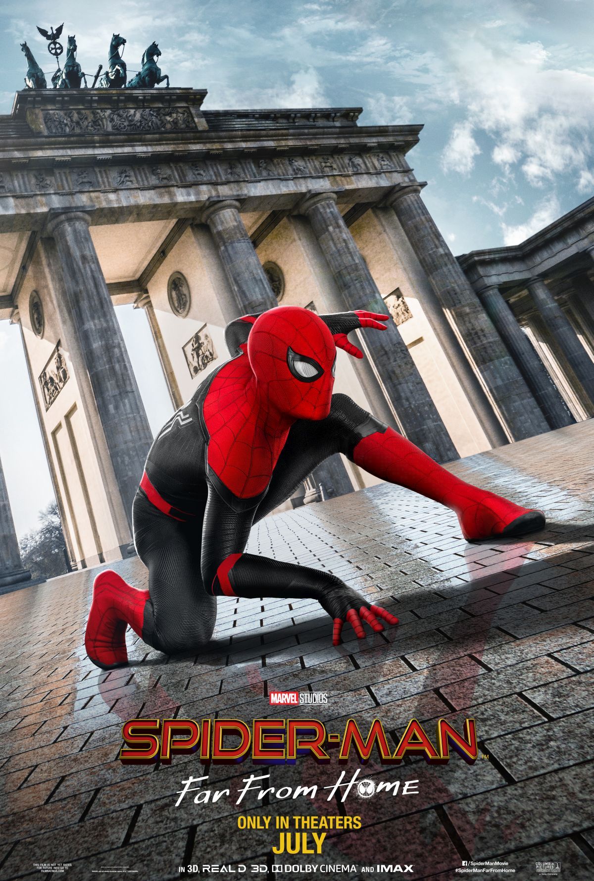 Spider-Man Far From Home poster, 1200x1779 Verticale, Mobile