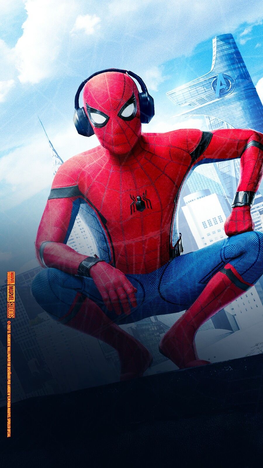 Spider-Man Homecoming cuffie, 900x1600 Full HD Verticale, Smartphone