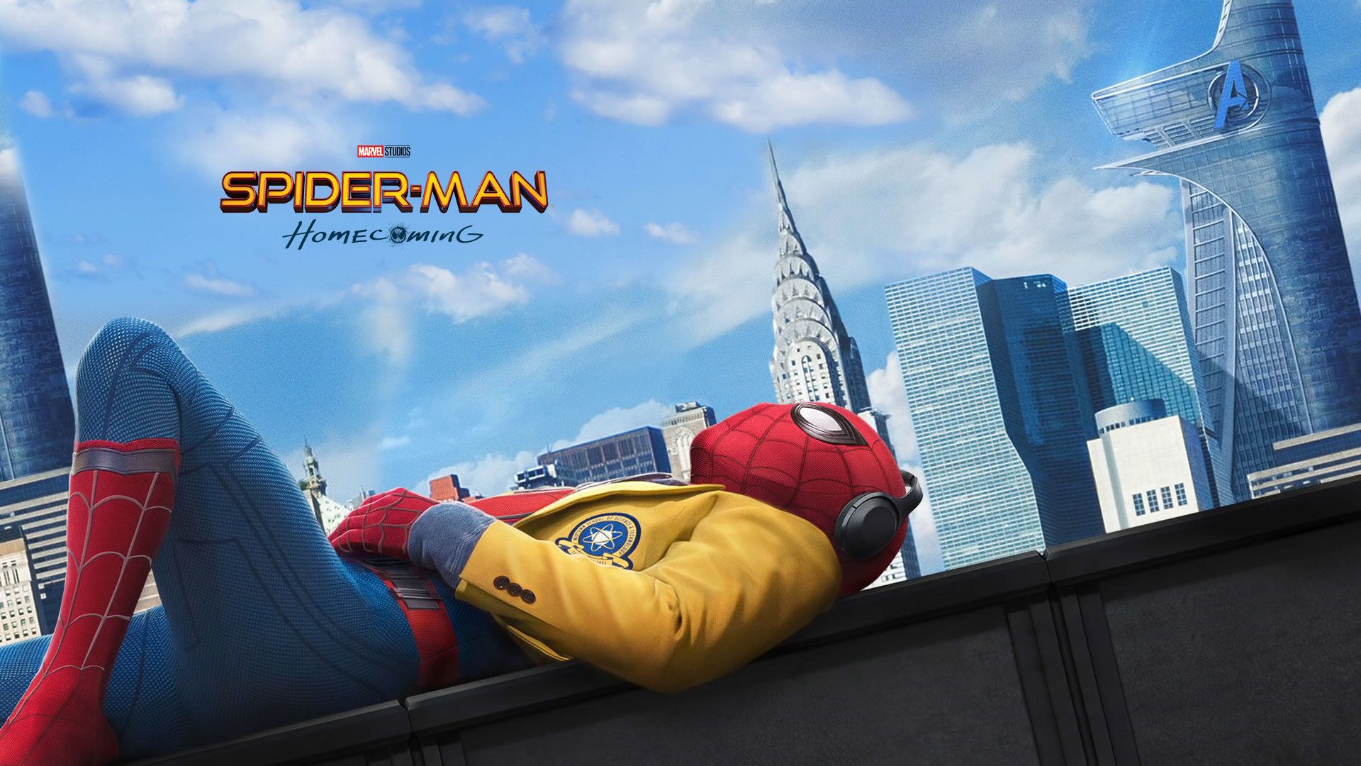 Spider-Man Homecoming poster città, 1920x1080 1080p, PC