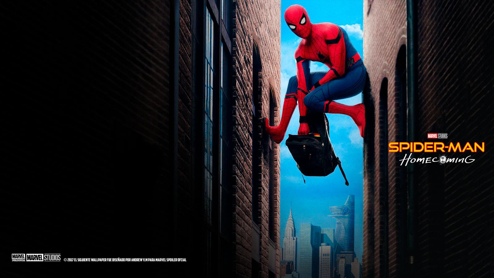 Spider-Man Homecoming vicolo, 1600x900 900p, Laptop