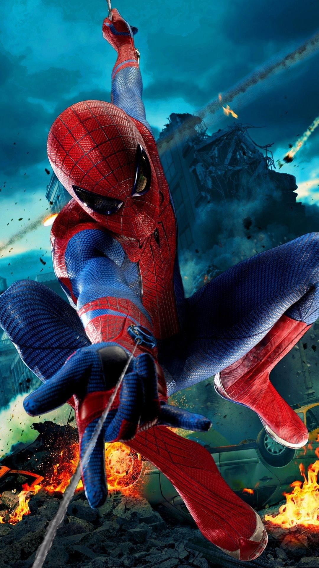 Spider-Man in azione, 1080x1920 Verticale, Samsung Galaxy