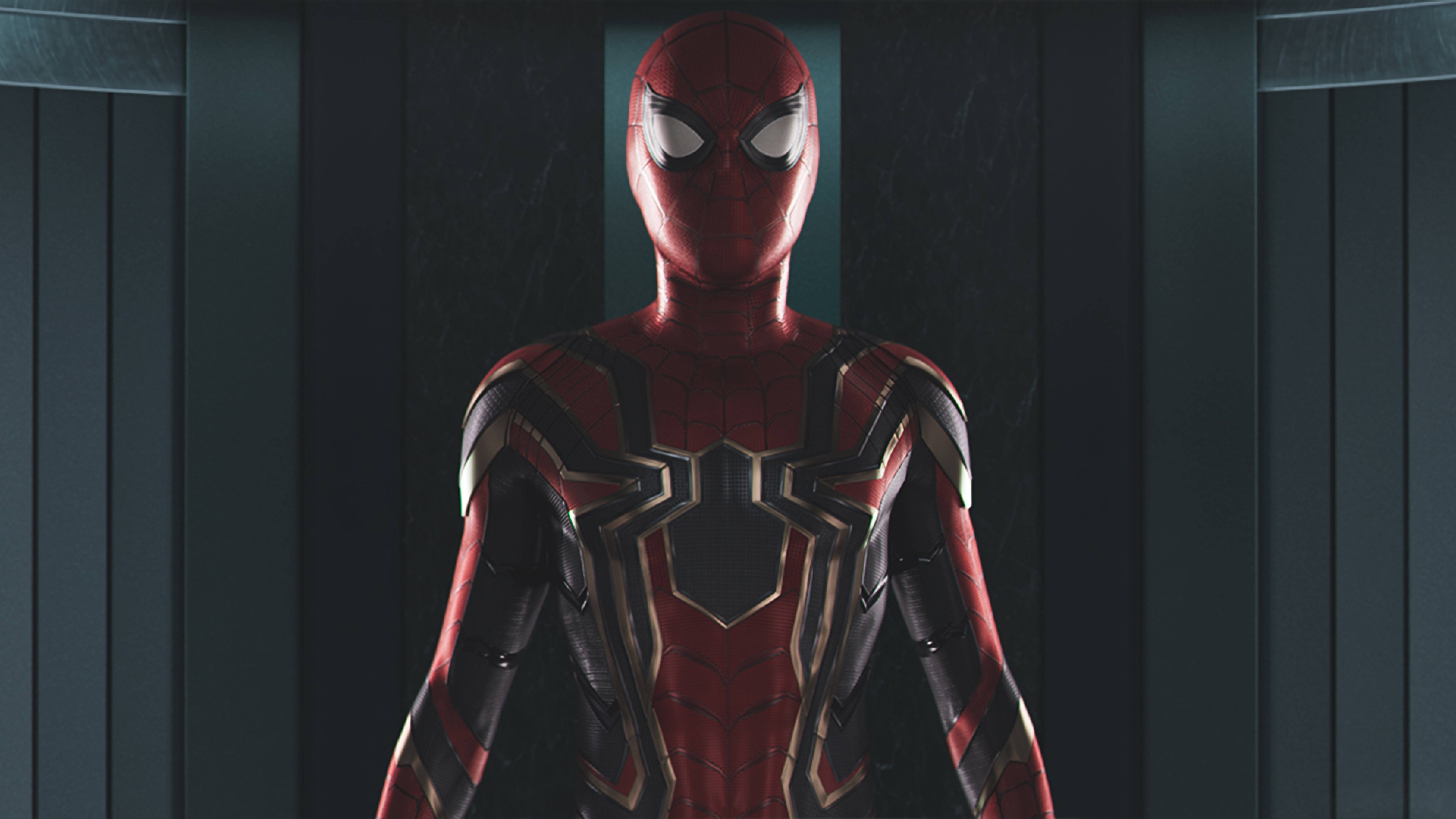 Spider-Man nuovo costume, 7680x4320 Ultra HD, 4K TV