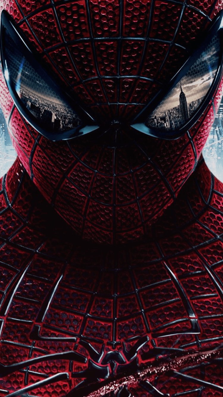 Spider-Man maschera primo piano, 750x1334 Verticale, Mobile