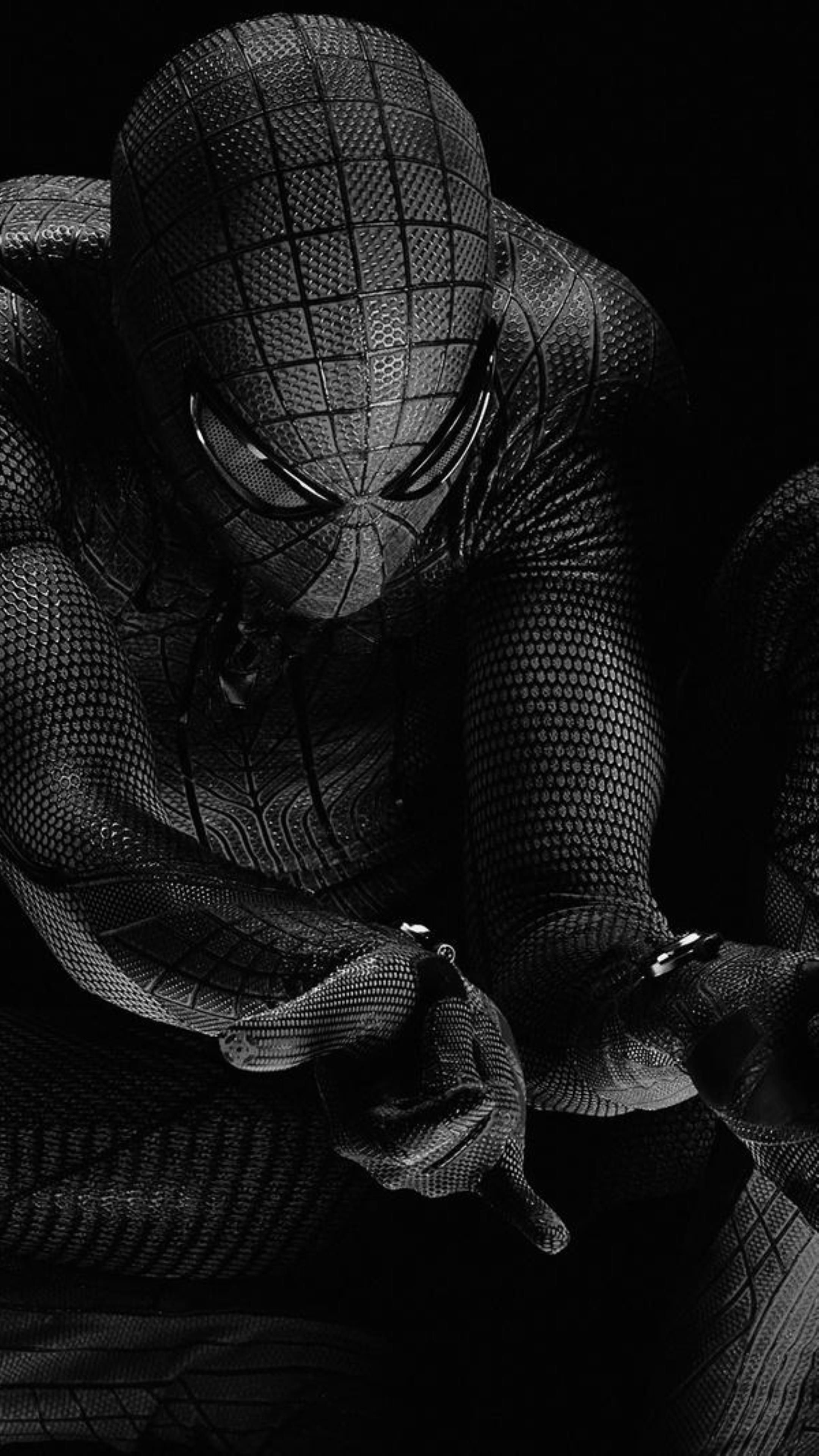 Spider-Man nero in ombra, 2160x3841 Full HD Verticale, Google Pixel
