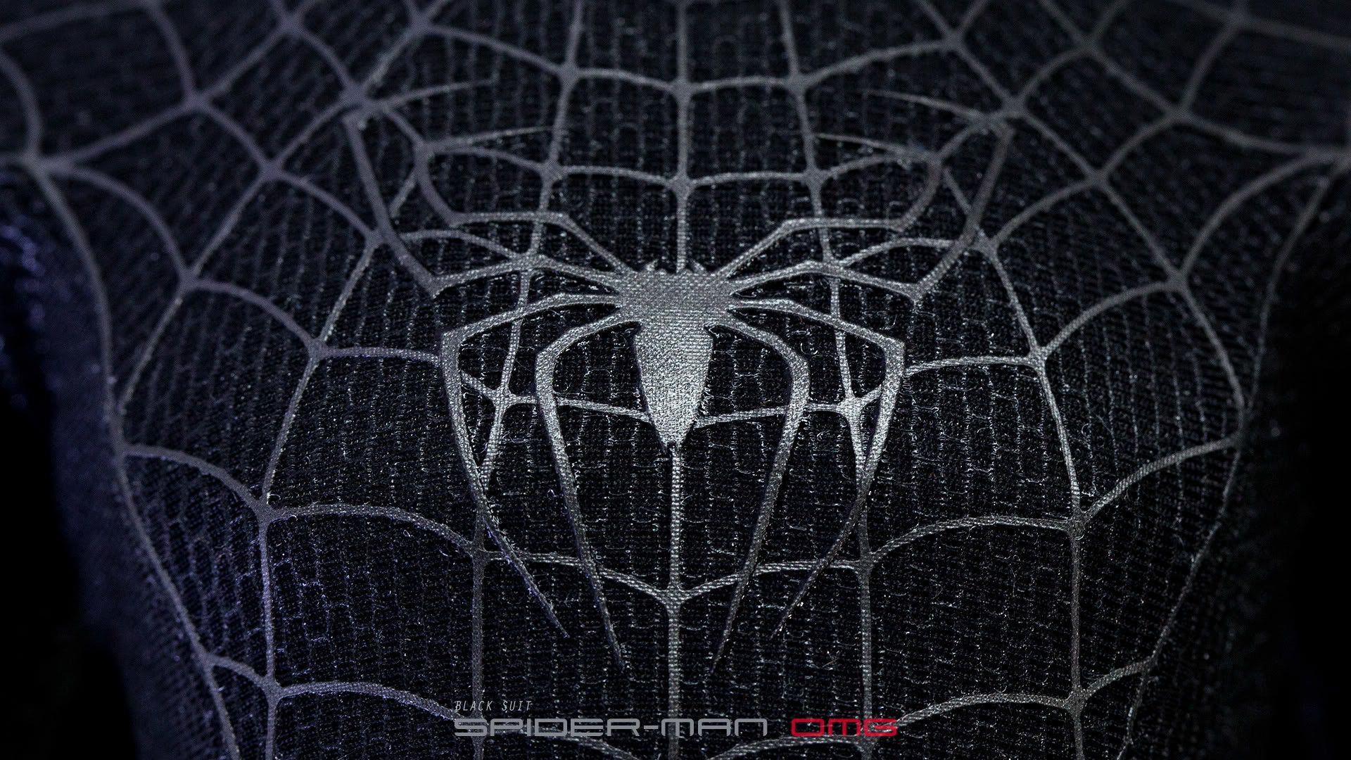 Spider-Man costume nero ragnatela, 1920x1080 Full HD 1080p, Desktop