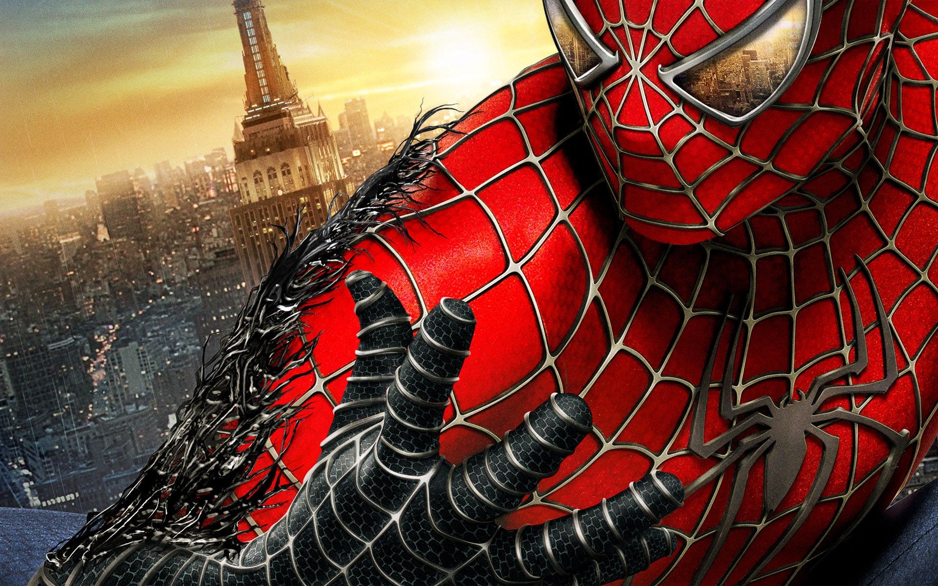 Spider-Man Venom rosso nero, simbionte, 1920x1200 WUXGA, Desktop