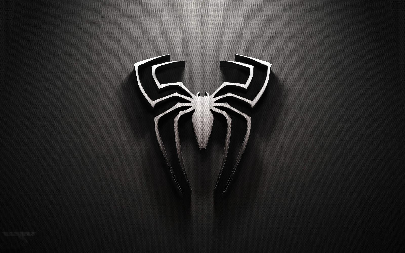 Logo Spider-Man ragno nero, 1600x1000 HD Ready, Acer Nitro