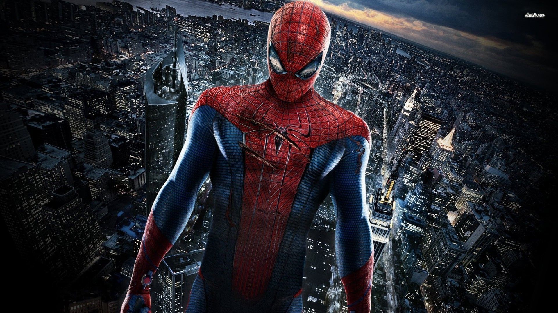 Spider-Man sopra città, 1920x1080 Full HD 1080p, Desktop