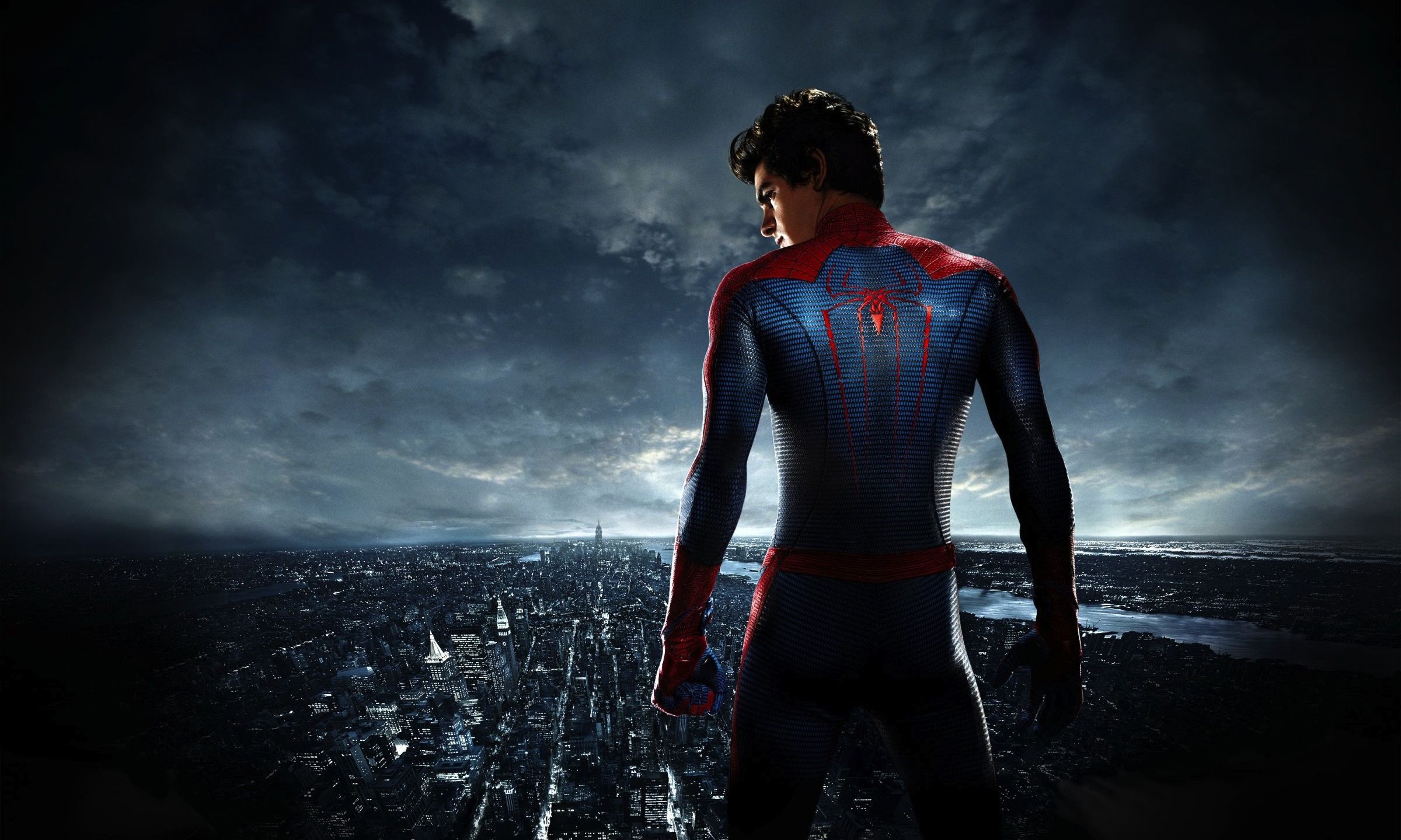 Spider-Man senza maschera sulla città, 2400x1440 2K, Monitor Gaming