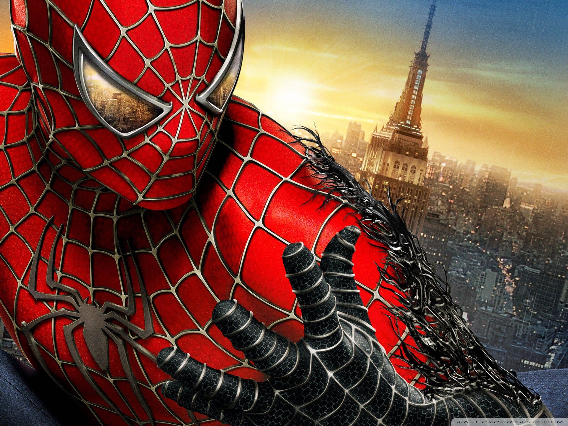 Spider-Man su tetto città, 1920x1440 Full HD+ WUXGA, Monitor Gaming