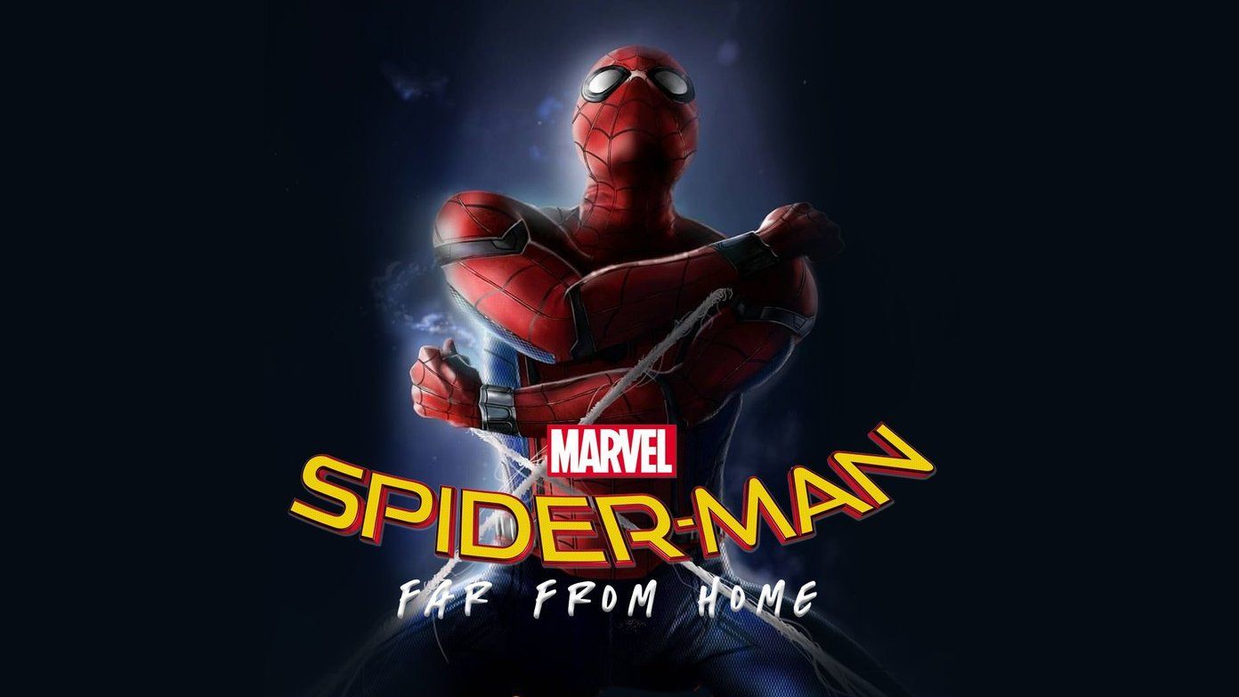 Spider-Man Far From Home poster, 1392x783 720p, Monitor Gaming