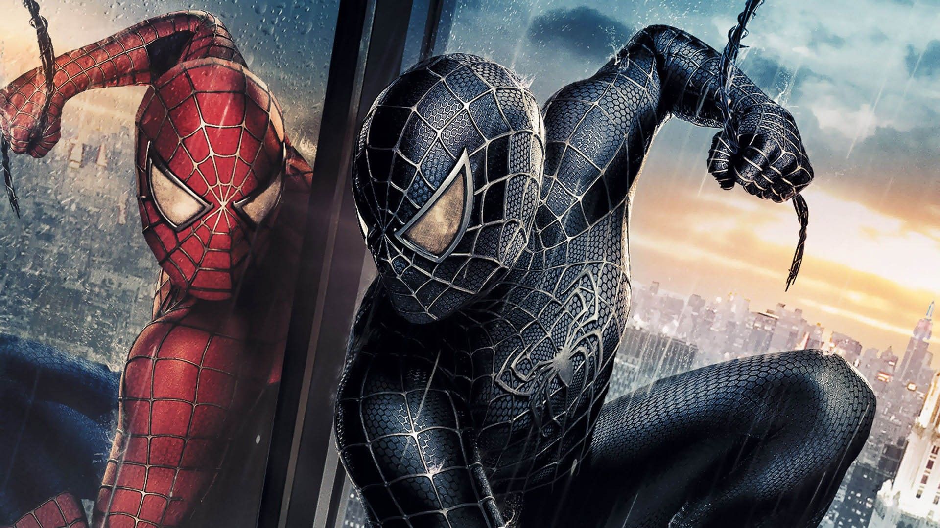 Spider-Man rosso e nero, 1920x1080 Full HD 1080p, Monitor Gaming