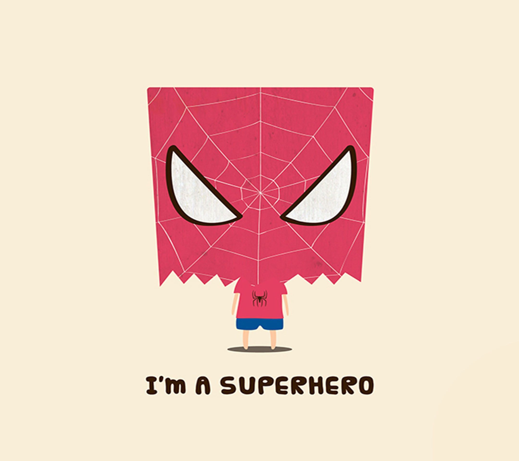 Spider-Man cartone rosa carino, Uomo Ragno, 2160x1920 2K, Laptop