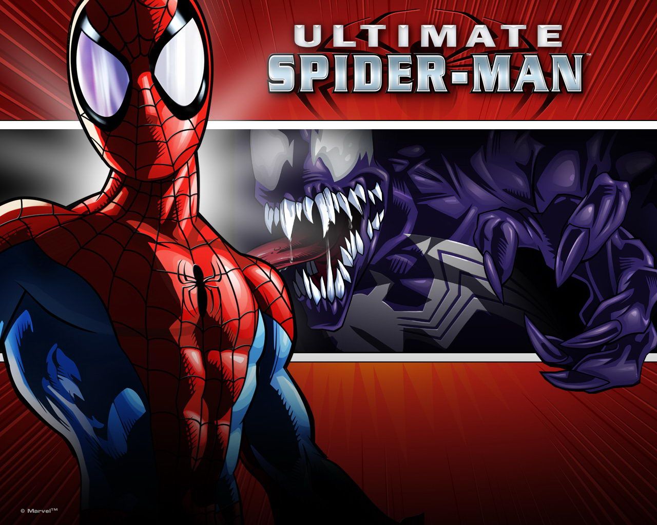 Ultimate Spider-Man e Venom, 1280x1024 HD, Notebook Gaming