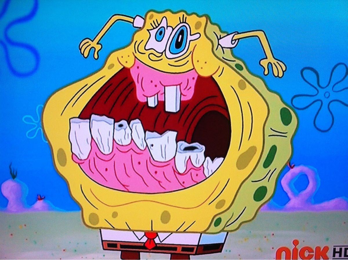 SpongeBob e Patrick spaventati, 1920x1470 WUXGA, Desktop