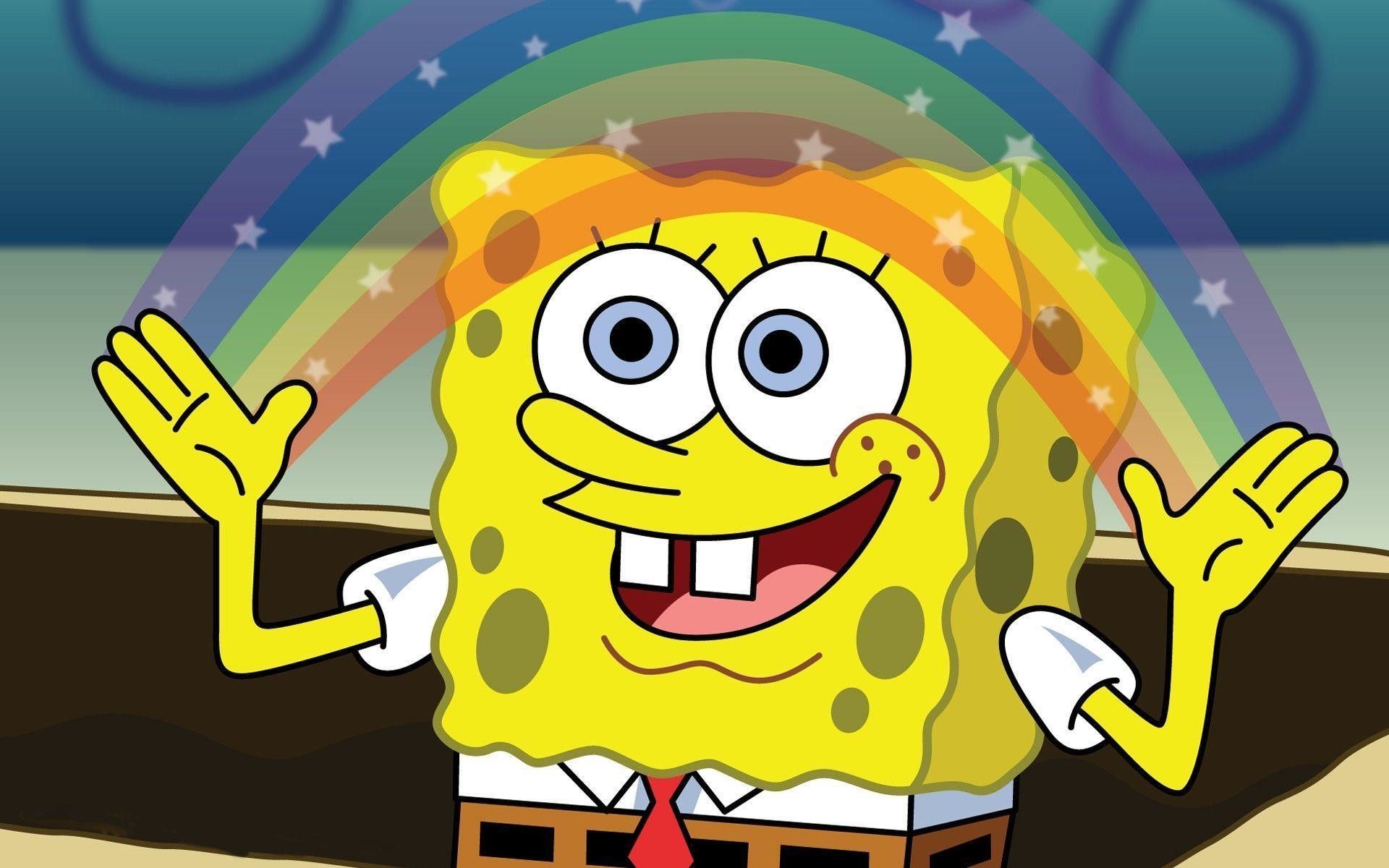 SpongeBob arcobaleno immaginazione, 1920x1200 Full HD+ WUXGA, PC