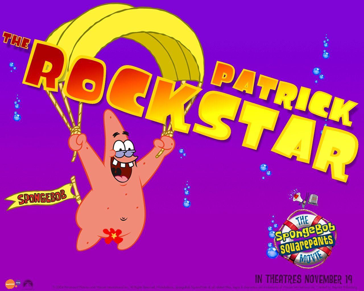 Patrick Stella paracadute SpongeBob, 1280x1024 HD, Desktop